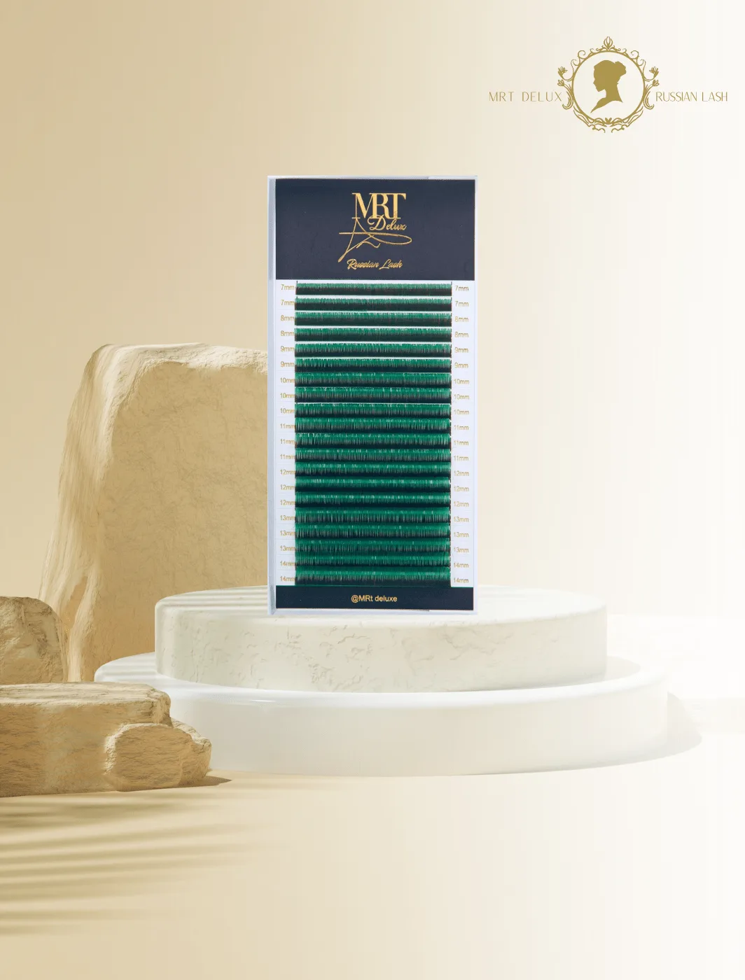 MRT Delux Fantasy Lash Art | Színes műszempillák (D, CC – 0,07) - 4. kép